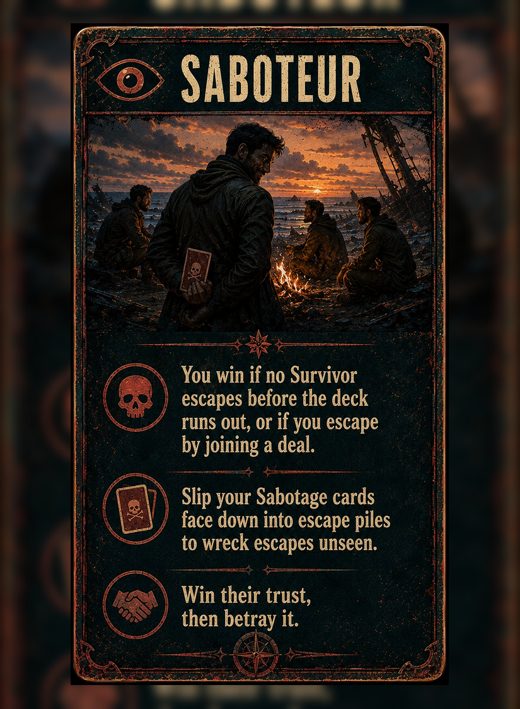 Saboteur role card